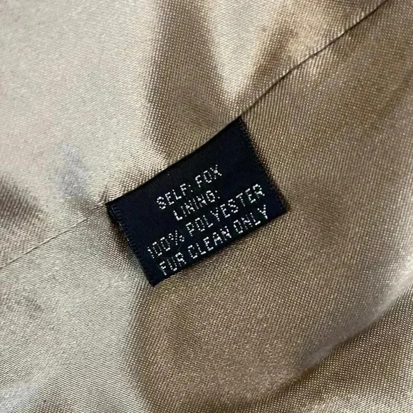 Adrienne Landau 100% Real Fox Fur Vest - Brown Tan Cream Gray - Size Small - Picture 6 of 9